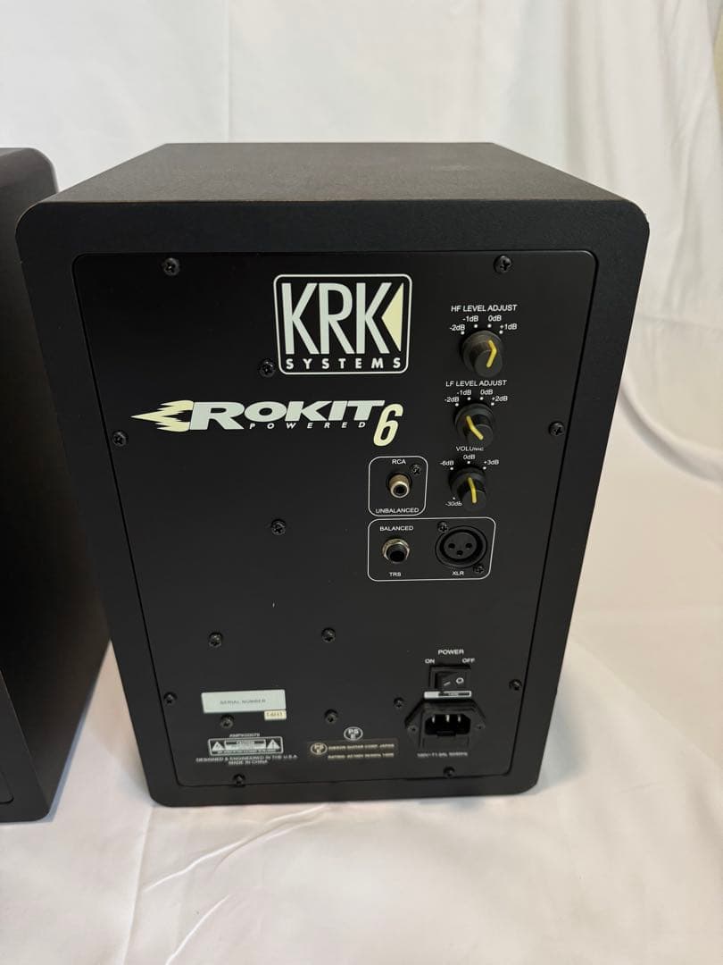 KRK Rokit 6 スタジオモニタースピーカー ペア