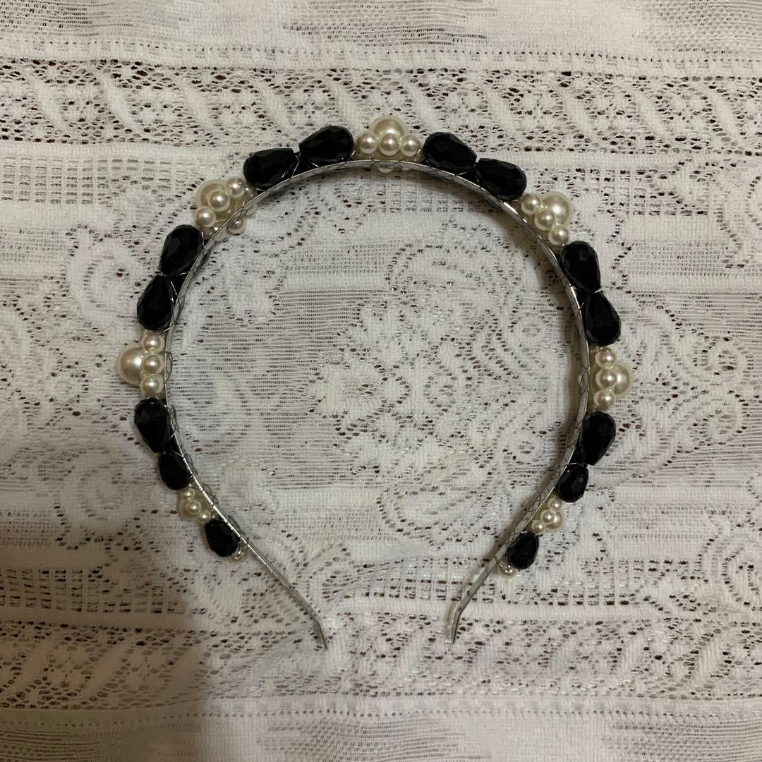 Simone Rocha ビーズ　パールカチューシャ