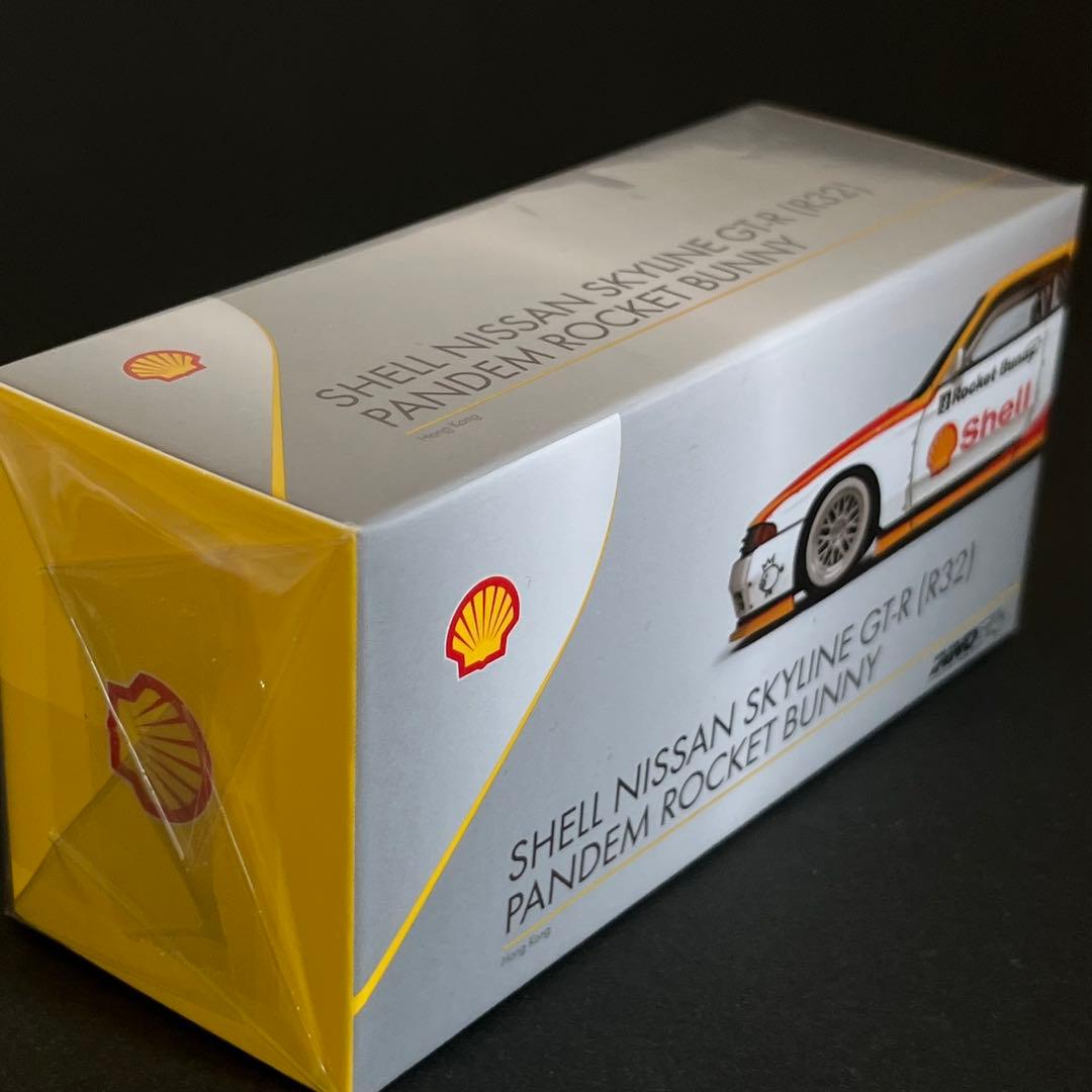 1/64 シェル 32GT-R パンデム ロケバニINNO64 × TINY