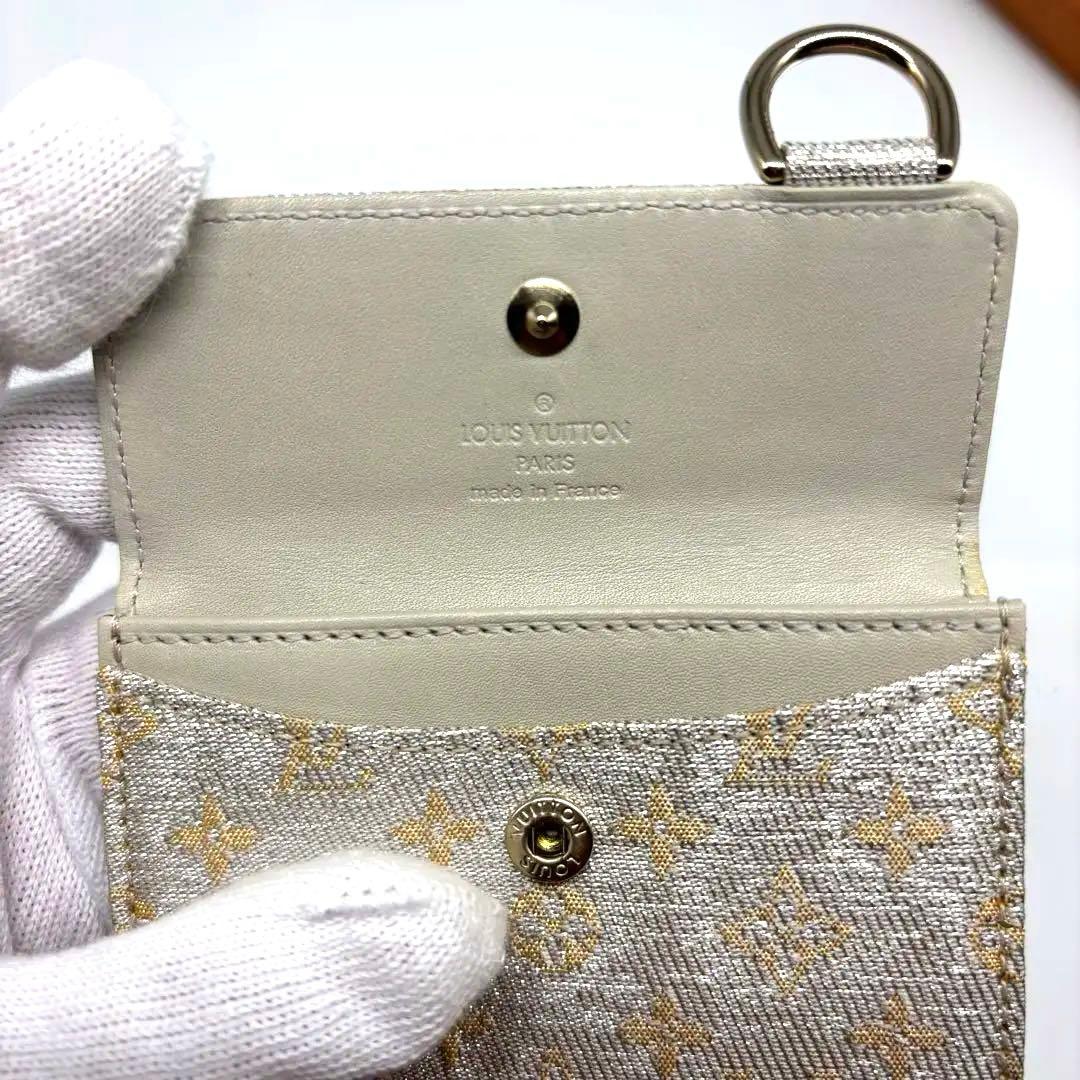 LOUIS VUITTON ポルト・モネ　モノグラム・シャイン　ケース