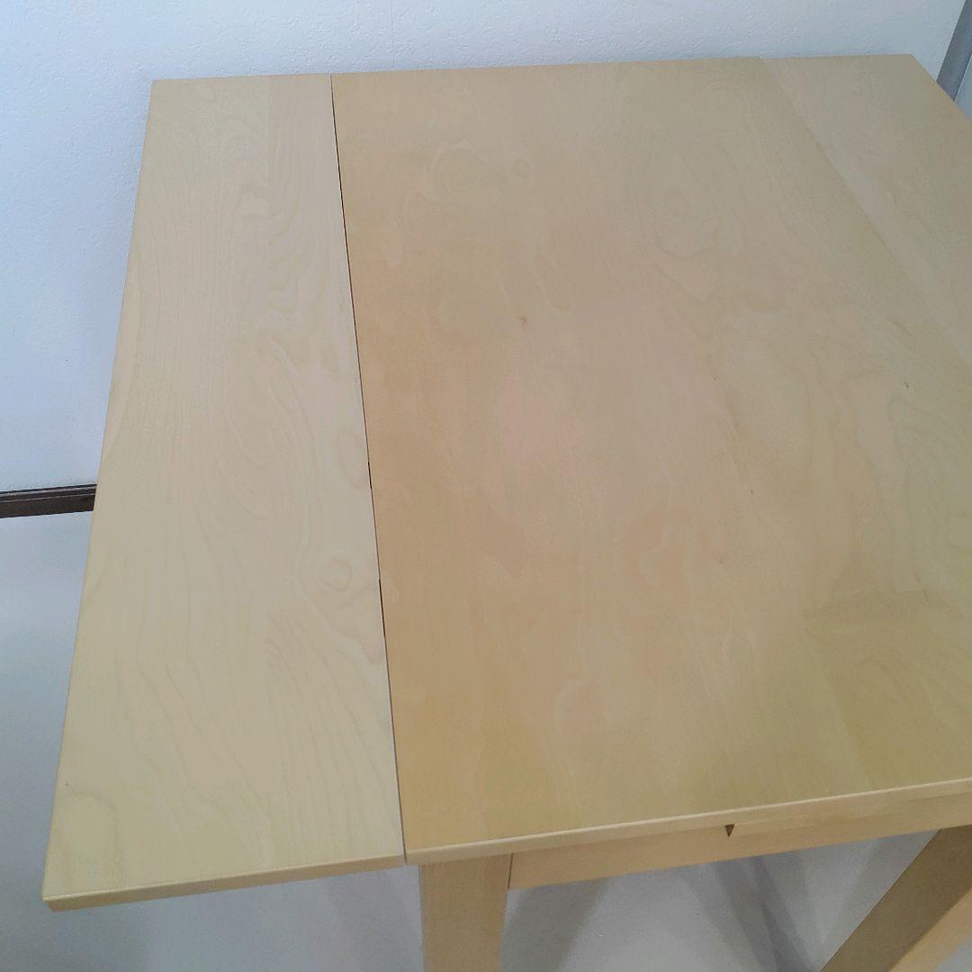 IKEA イケア ダイニングテーブル BJURSTA 伸縮式 伸縮式 送料無料