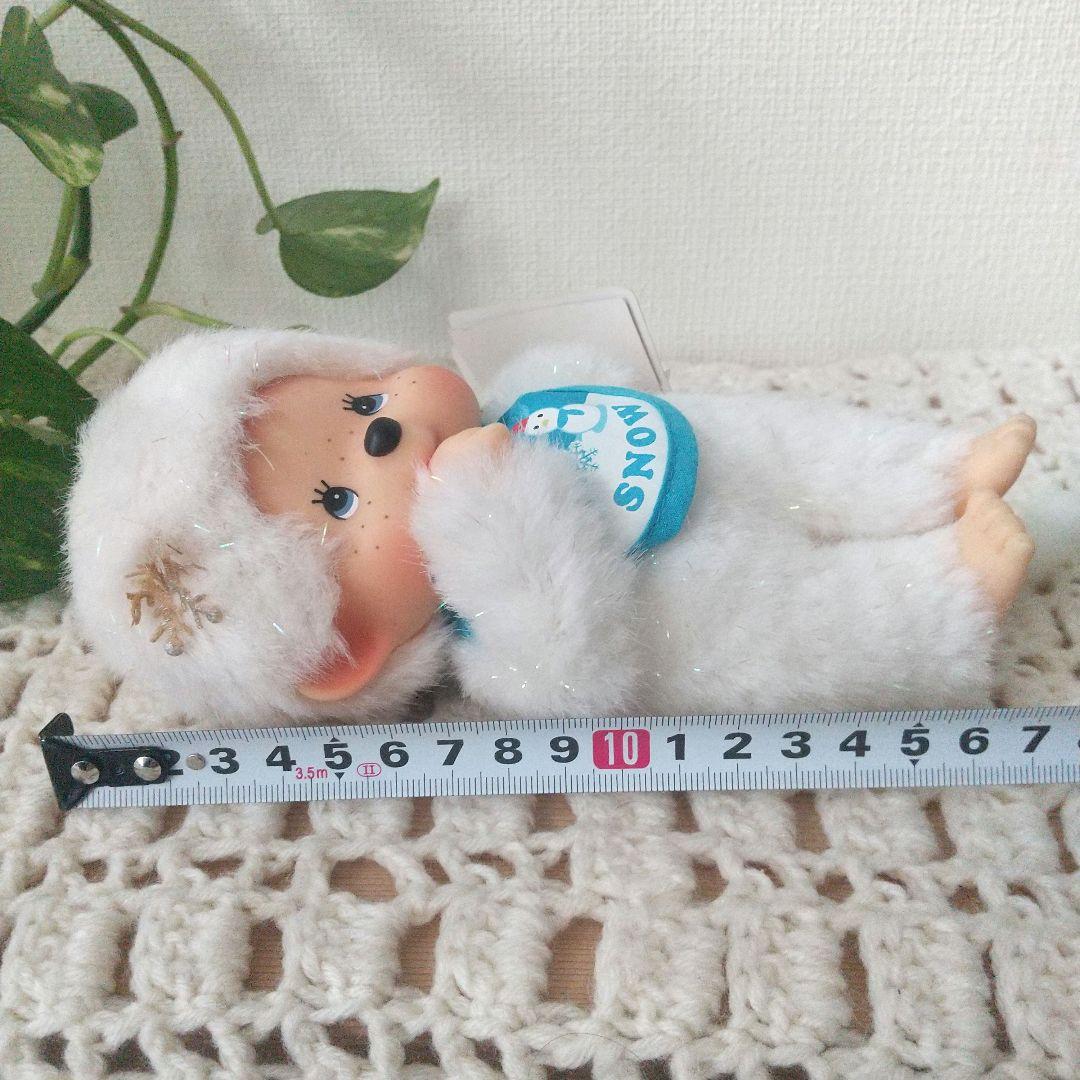 :*s様 セキグチ冬期限定 モンチッチ 白キラキララメ 雪国ご当地 レア美品