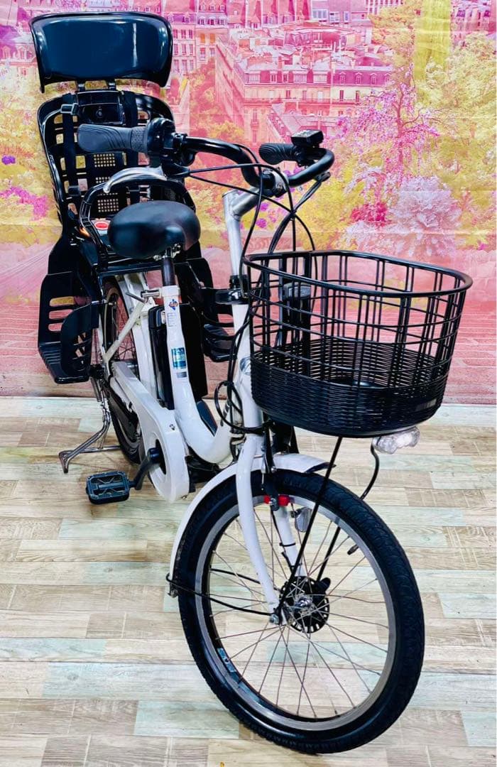 K2645 電動自転車ブリヂストン子供乗せ bikke 20インチ 送料無料