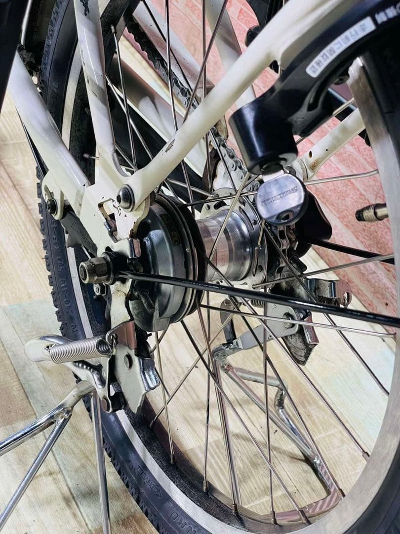 K2645 電動自転車ブリヂストン子供乗せ bikke 20インチ 送料無料