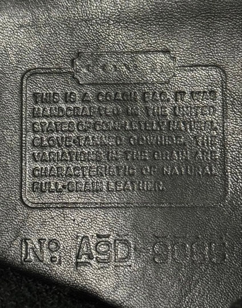 90s コーチ オールドコーチ ダッフルサック バケツ型 USA製　COACH