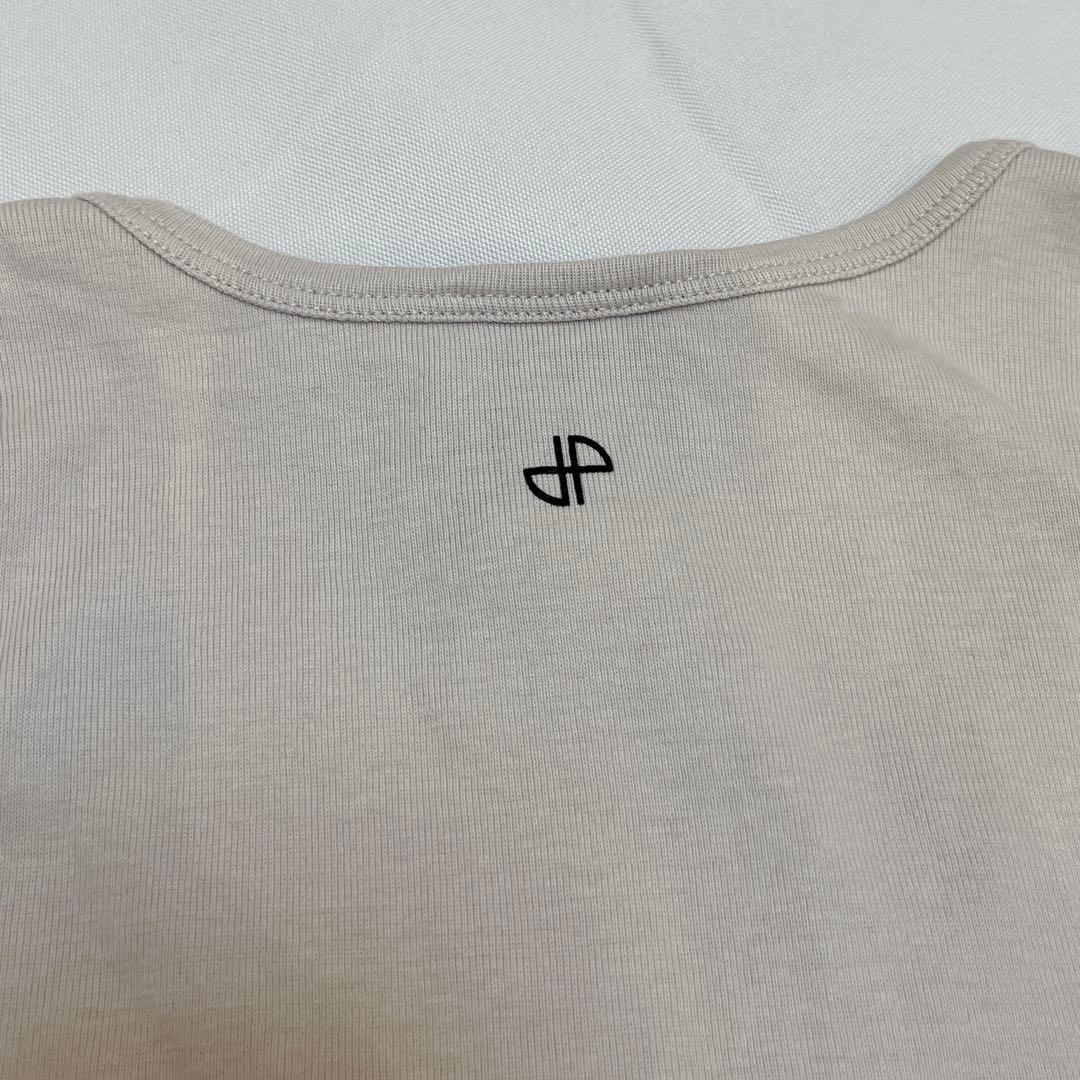 【試着のみ 未使用品】PATOU ロゴ入り　タンクトップ　XSサイズ　ピンク