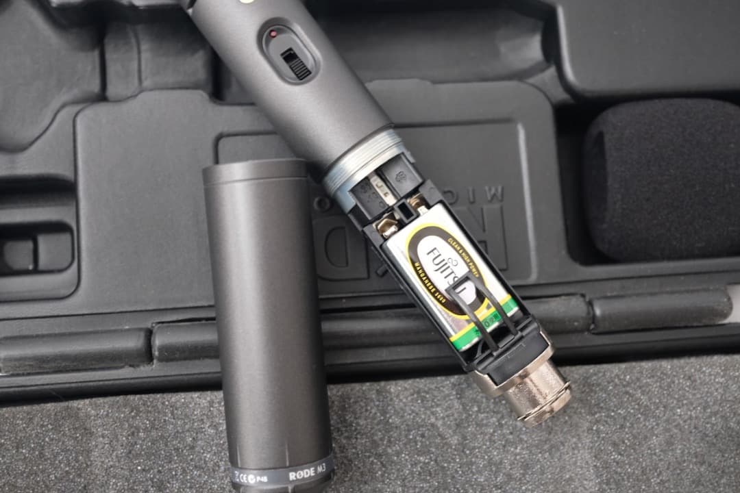 RODE M3 コンデンサーマイク 電池稼働可 ケース付