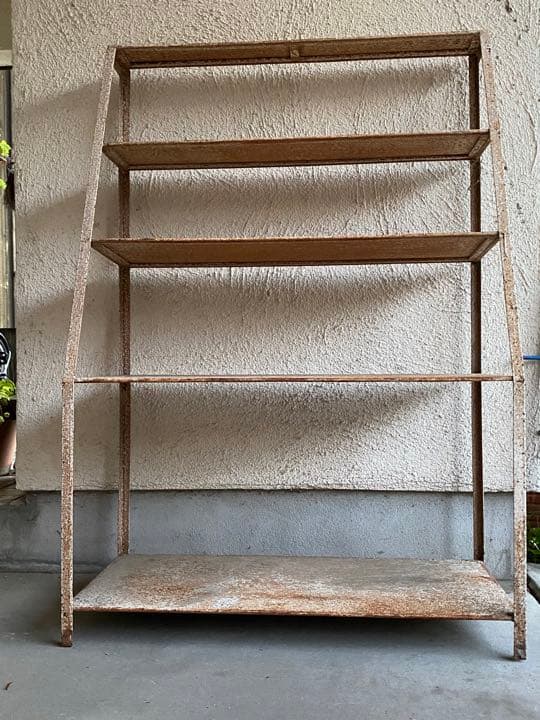 緑青のある 古い 銅 スコップ シャベル 古道具 アンティーク オブジェ