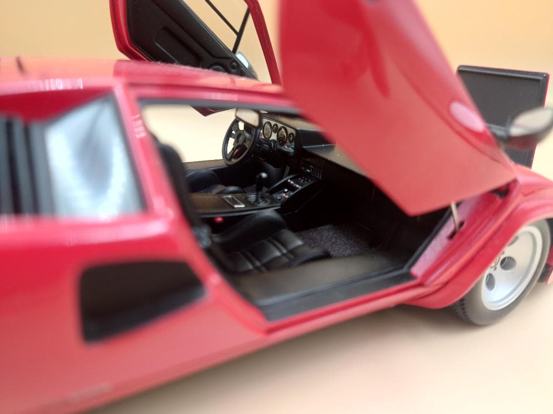 1/18 ランボルギーニ カウンタック LP500S レッド 京商ミニカー 中古