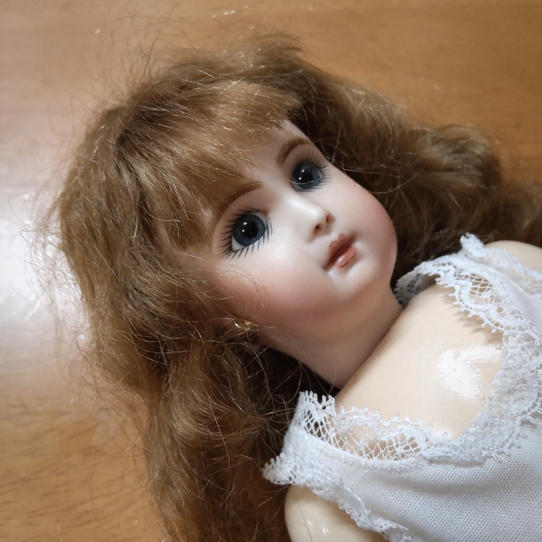 teteJumeauArielle　アンティークドール リプロ　人形　ジュモー ジュモー アンティーク ビスク ドール 難あり 超美品】アンリドール