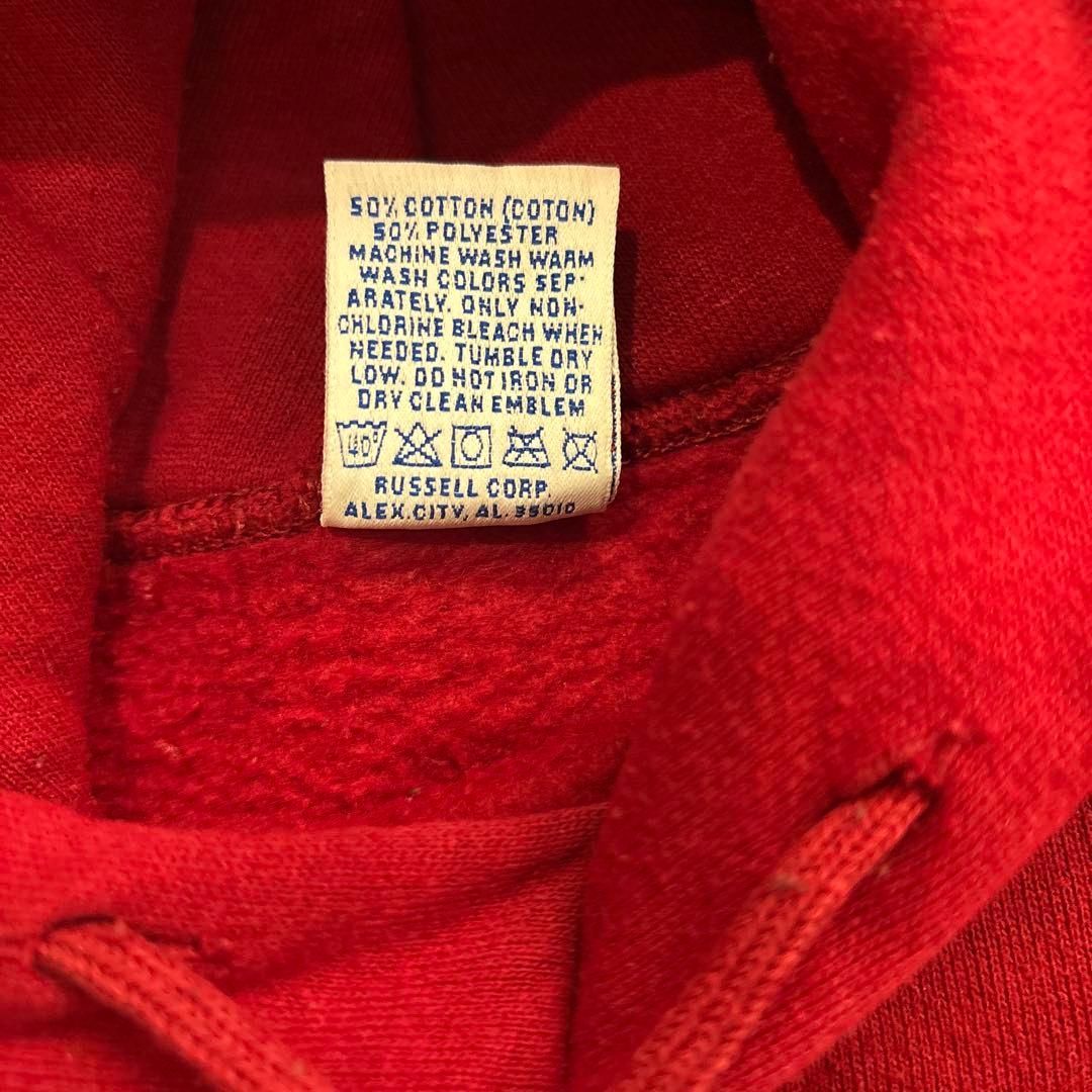 【90s】RUSSELL ATHLETIC フーディー【神サイズ】