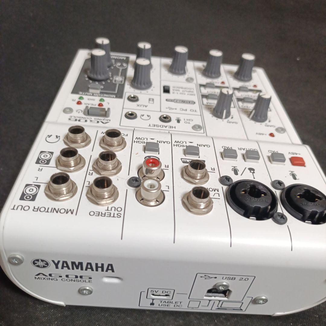 YAMAHA AG06 ミキシングコンソール