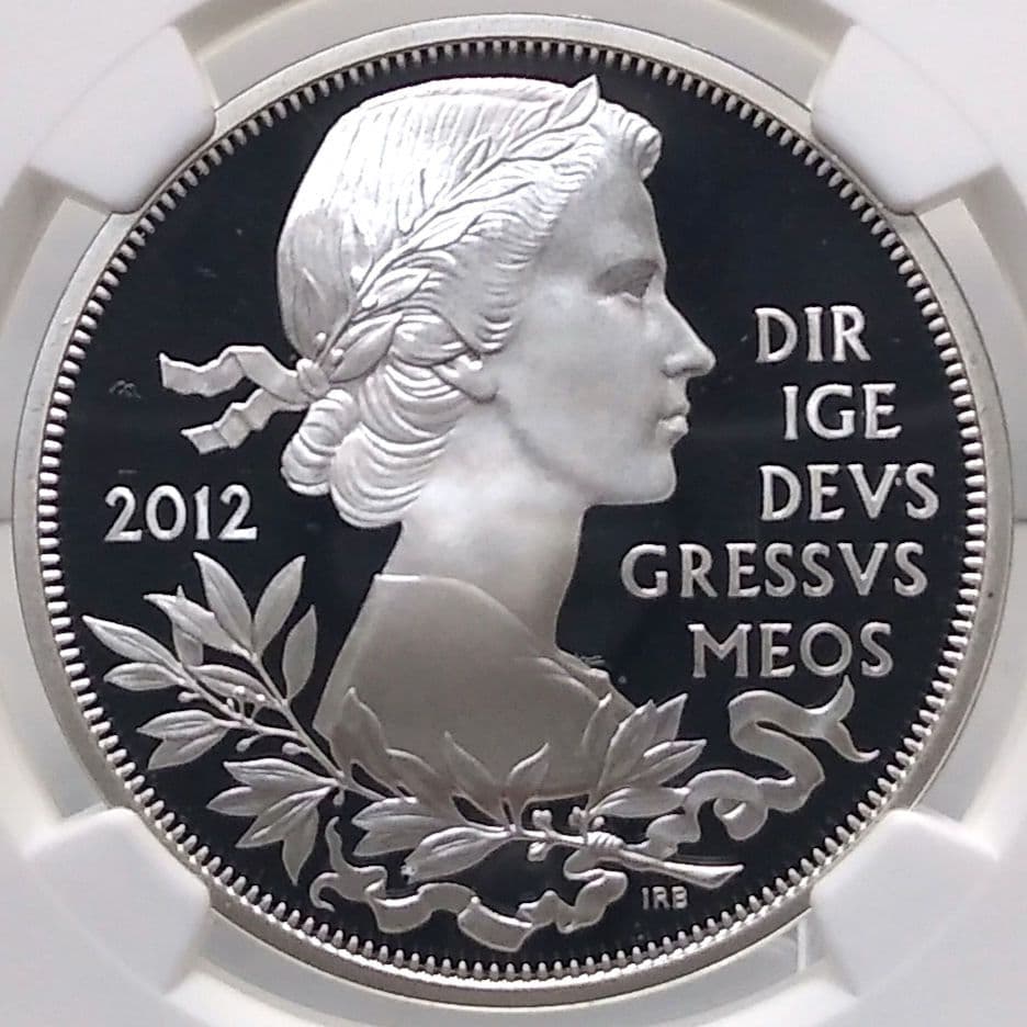 2012 ダイヤモンドジュビリー 5ポンドプルーフ銀貨 NGC PF69UC - メルカリ