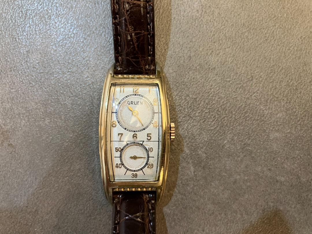 ⭐本日限定⭐️ グリュエン ドクターズウォッチ 30年代 カーベックス