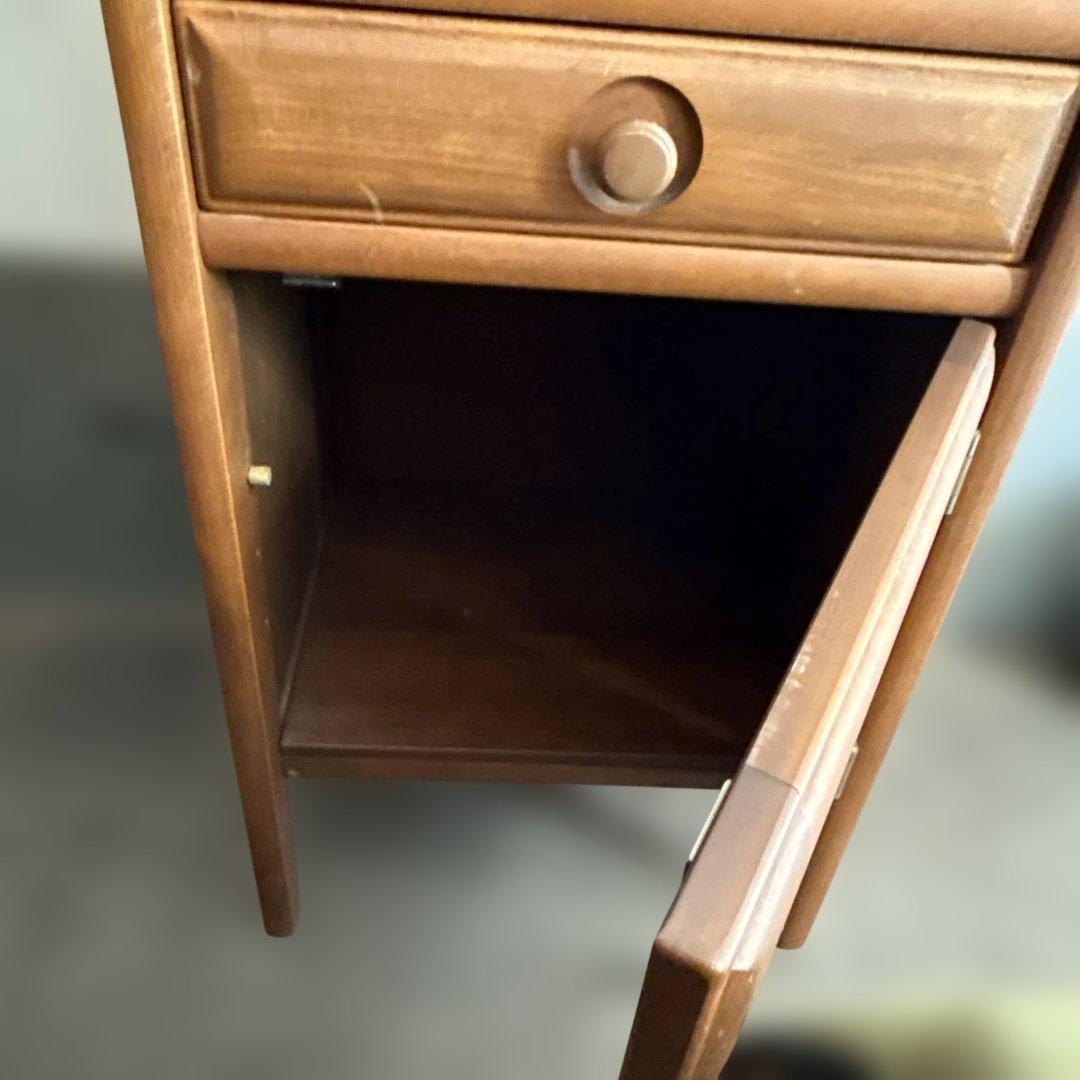 カリモク karimoku 木製サイドテーブル 天然木電話台 インテリア
