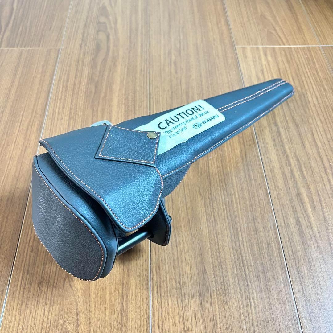 スバル ステアリングロック 鍵付き ダークグレー