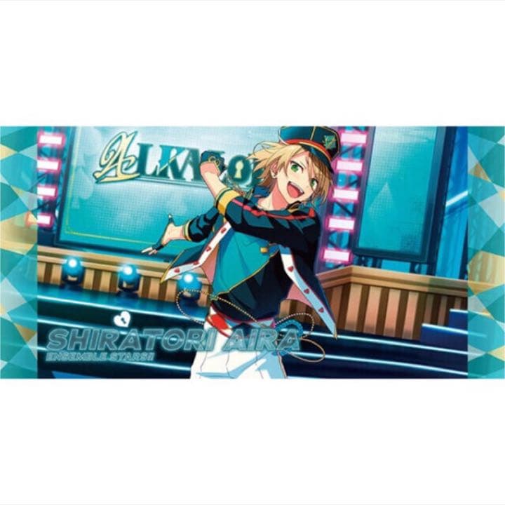 新品★あんスタ★ALKALOID【白鳥藍良】新衣装★ビジュアルバスタオル