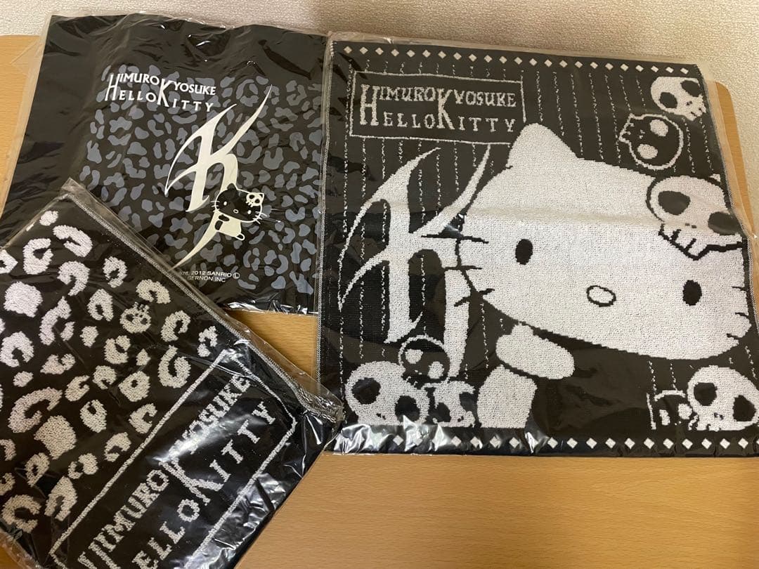 氷室京介キティちゃんコラボミニタオル