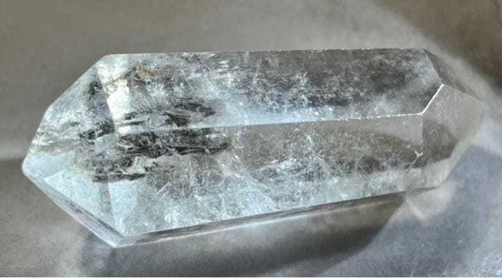 レインボークォーツ✨エンジェルブレッシングクリスタル水晶ダブルポイント