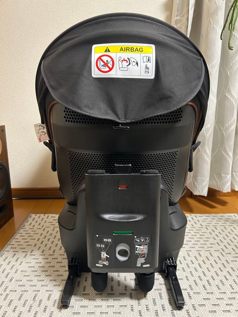 エールべべ クルットR ウィ チャイルドシート リュクスグレー 限定