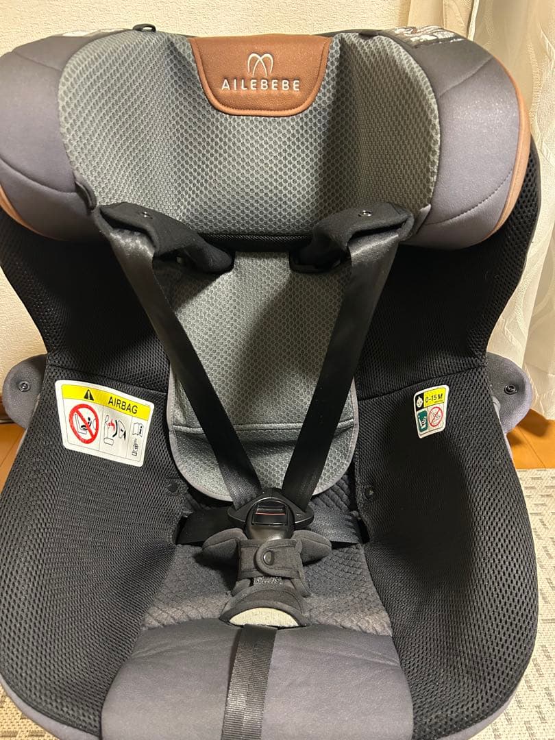 エールべべ クルットR ウィ チャイルドシート リュクスグレー 限定