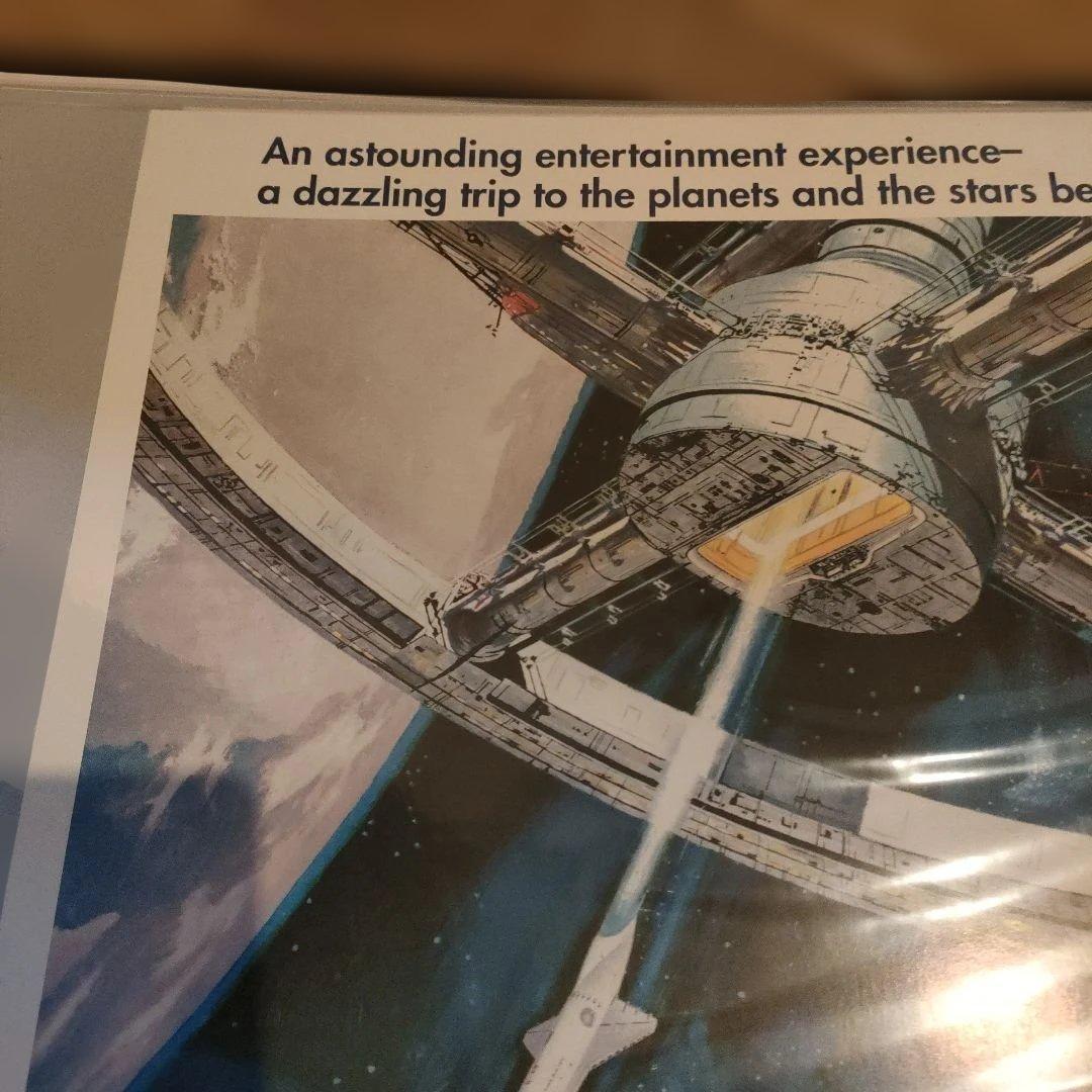 「2001年宇宙の旅」1995年リバイバル公開時US版インサートサイズポスター