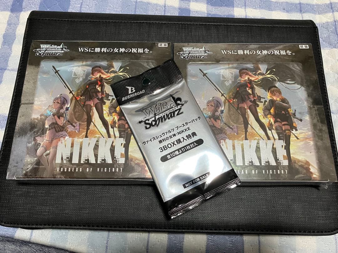 勝利の女神 NIKKE ヴァイスシュヴァルツ ユニオンアリーナ BOX 未開封品
