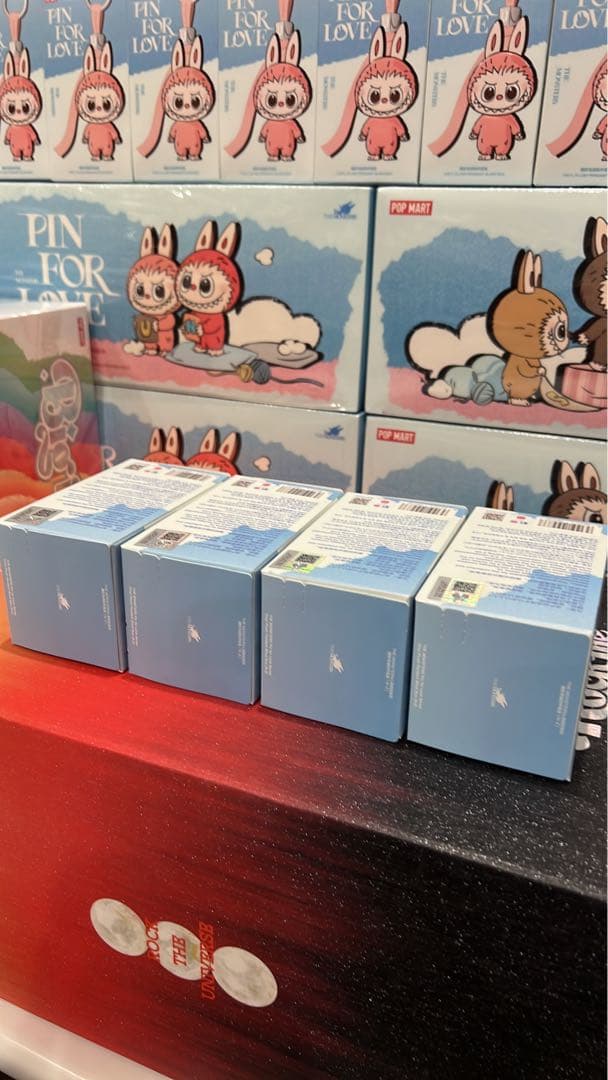 POP MART FIN FOR LOVE ぬいぐるみ 4箱セット