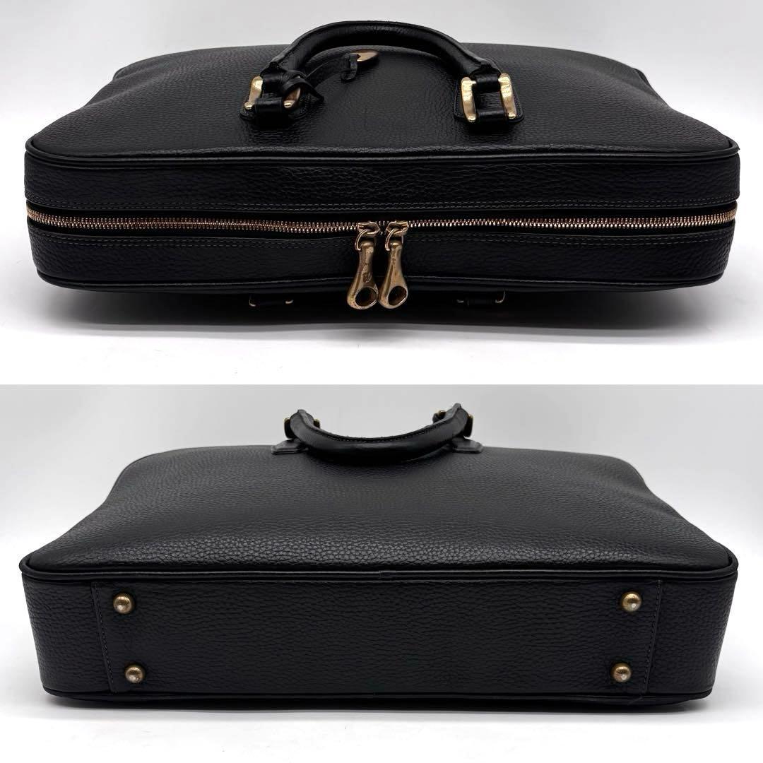 トフアンドロードストーン　Vブリーフ　ビジネスバッグ　A4可　レザー