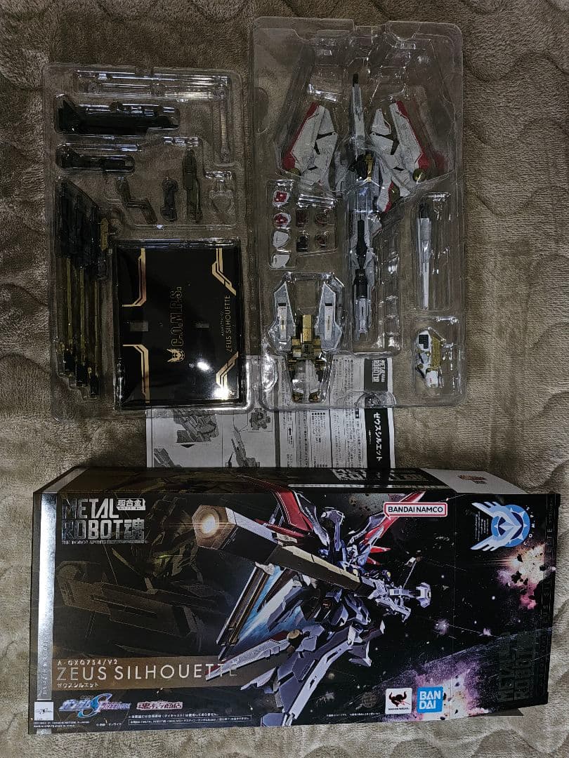 L ROBOT魂 デスティニーガンダムSpecⅡ 光の翼 ゼウスシルエッ