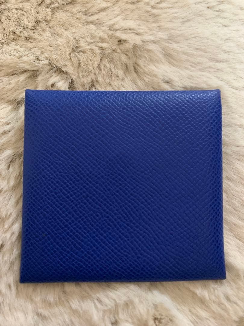 HERMES エルメス バスティア ケース バイカラー U刻印