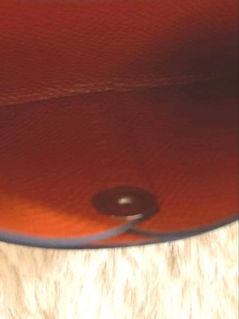 HERMES エルメス バスティア ケース バイカラー U刻印