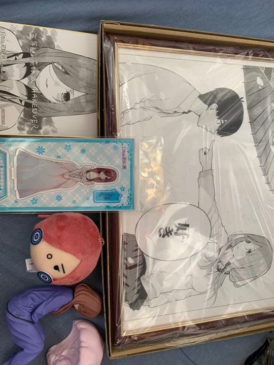 売れ筋 五等分の花嫁 中野三玖 複製原画 五等分の花嫁