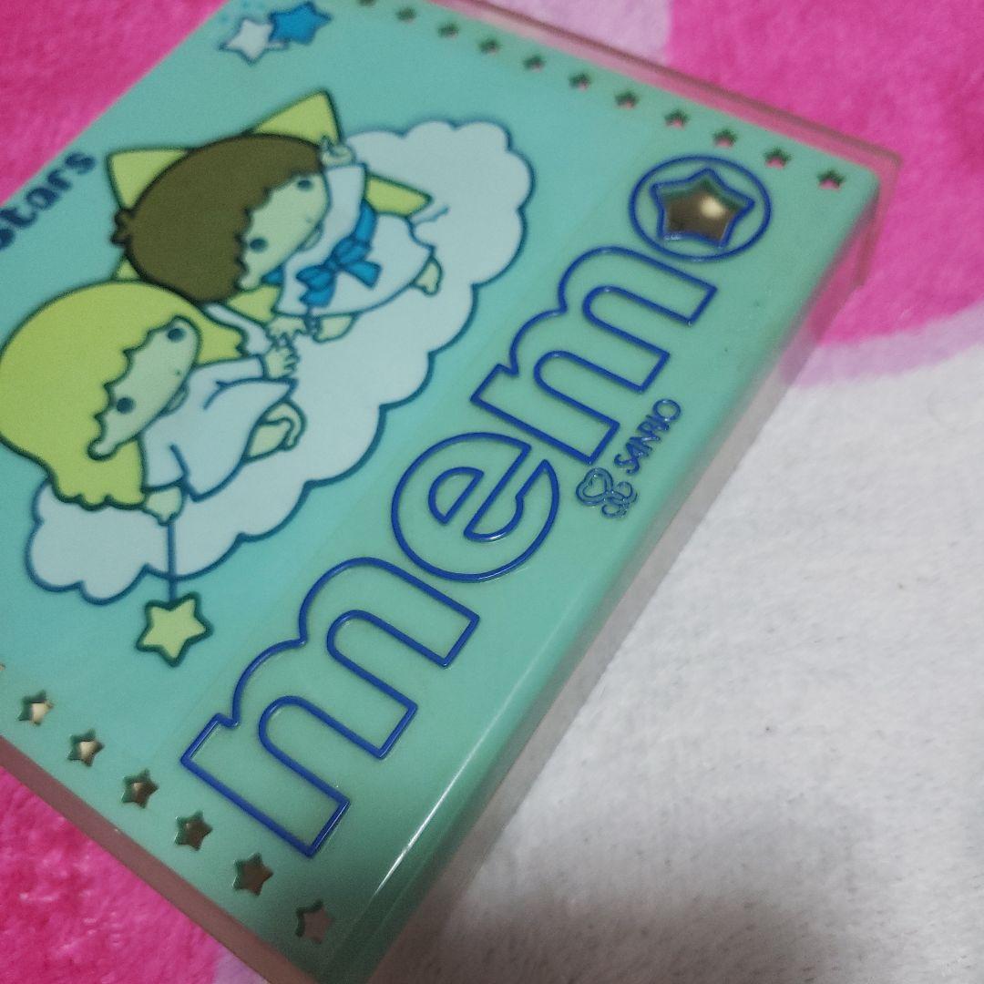 ほみ様専用 リトルツインスターズ ケース入りメモ帳 当時物 - メルカリ