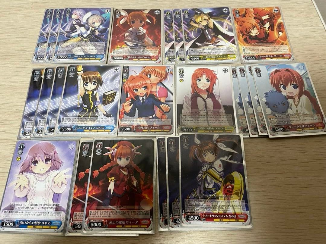 ヴァイスシュヴァルツ 魔法少女リリカルなのはまとめ売り53枚 - メルカリ