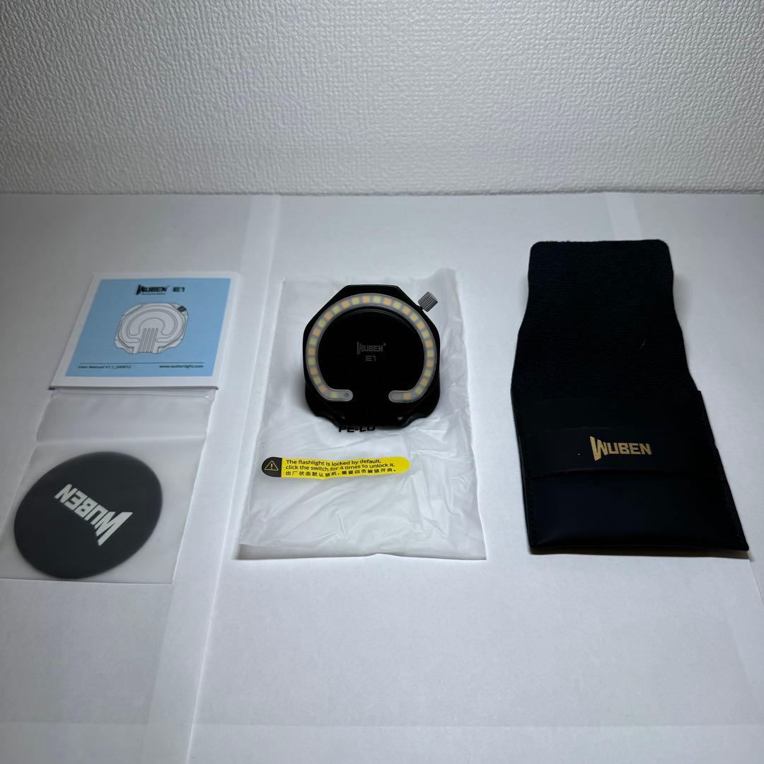 スマホフラッシュライト　WUBEN E1
