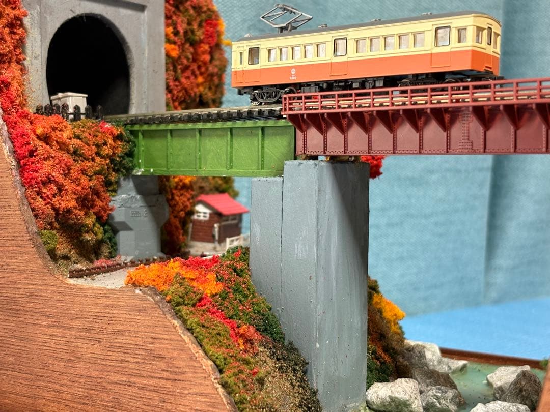 人気ホビー・楽器・アート - 鉄道模型 ジオラマ 紅葉風景 (鉄道模型