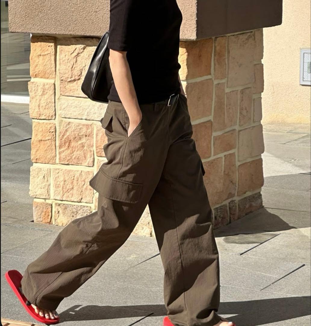 パンツ ok.soon low rise cargo pants size2