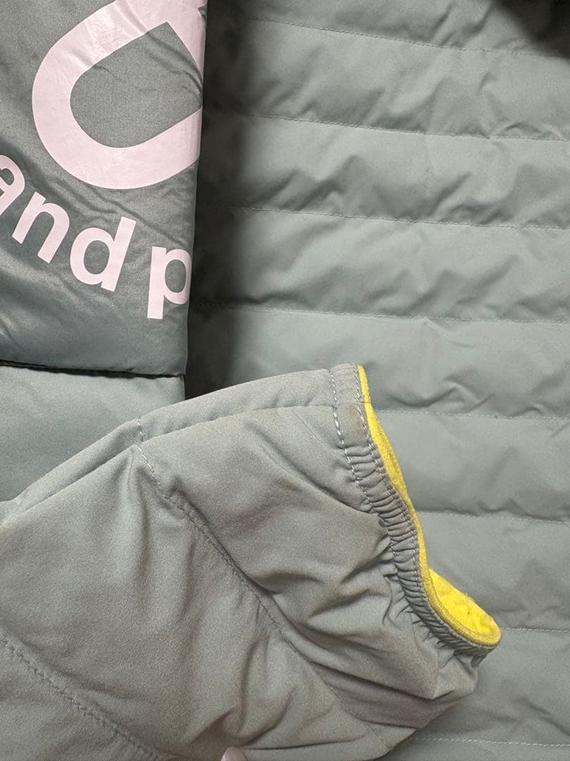 and per se ダウンジャケット LL 水色