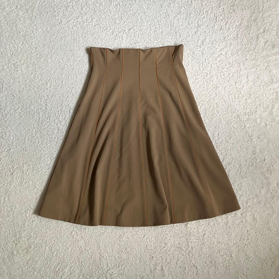 希少 HERMES ゴルチエ期 フレアスカート フランス製