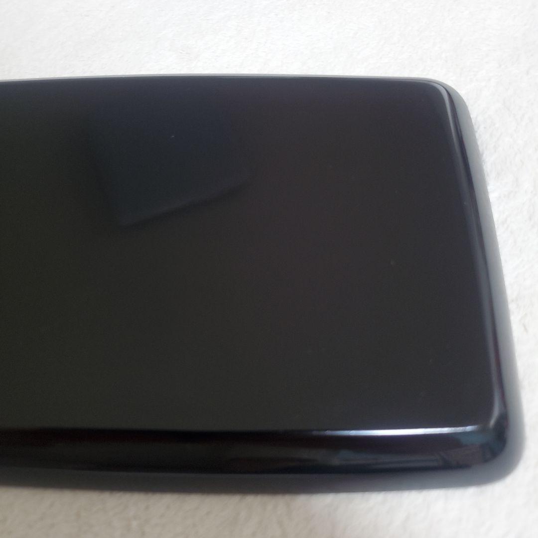 輪島塗 皿 黒 金色花柄 専用箱付き