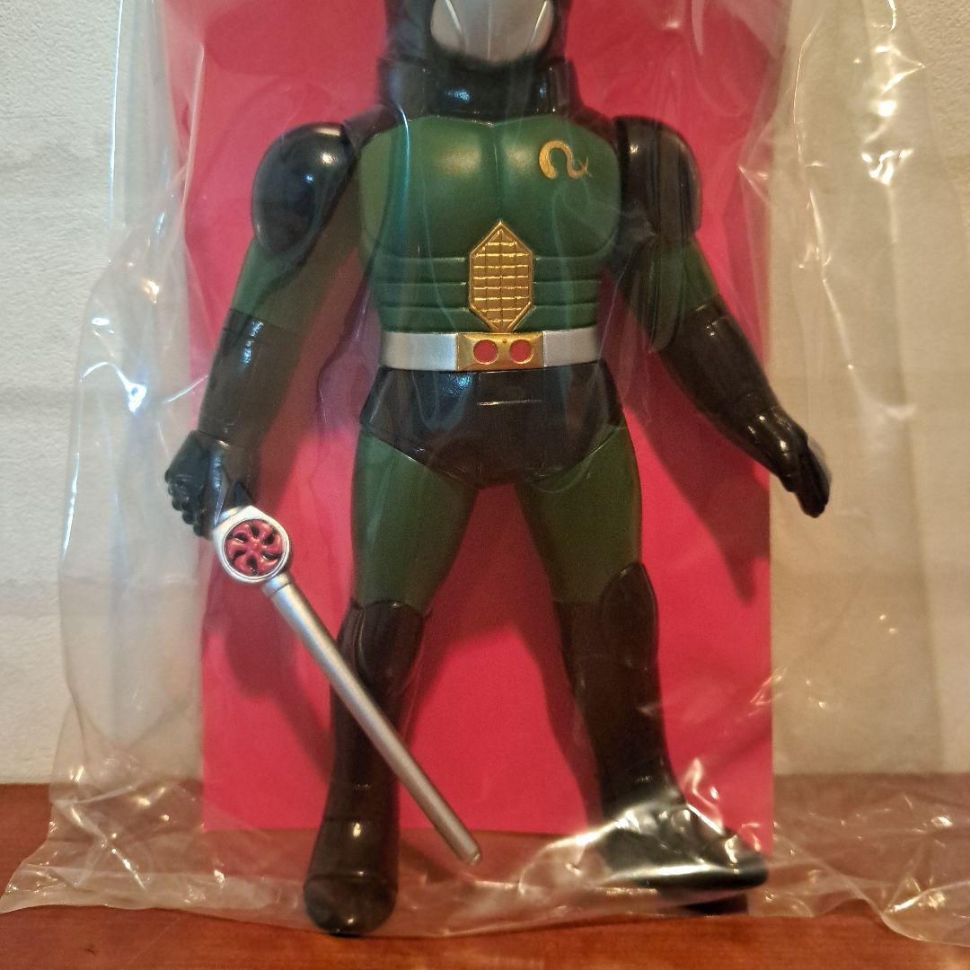 未開封】レトロ ソフビ 仮面ライダー BLACK RX リボルケインVer.