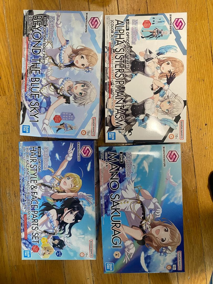 30ms アイマス 4種セットアイドルマスターシャイニーカラーズコラボ