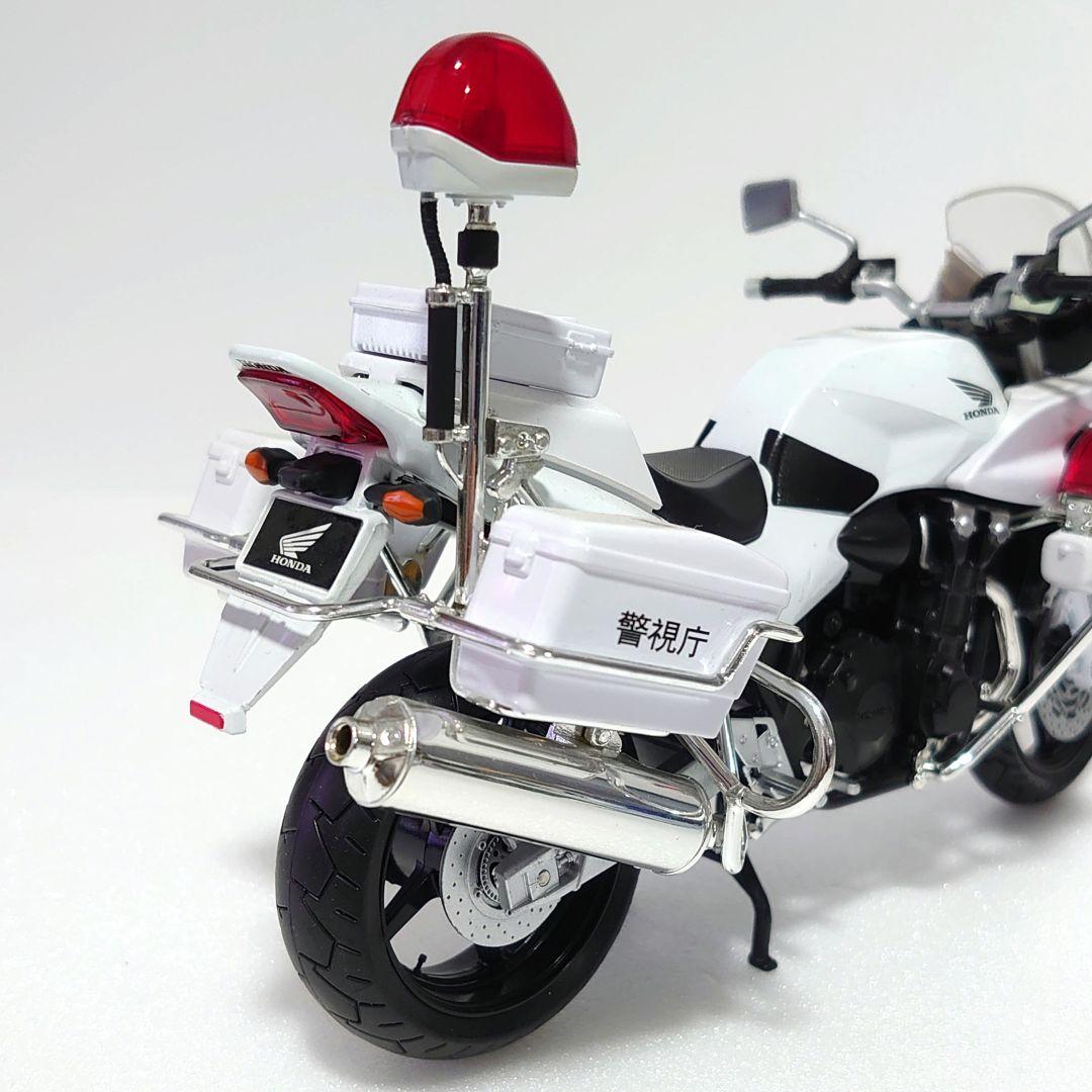 HONDA CB1300P 1/12 白バイ バイク ミニカー ダイキャスト - メルカリ