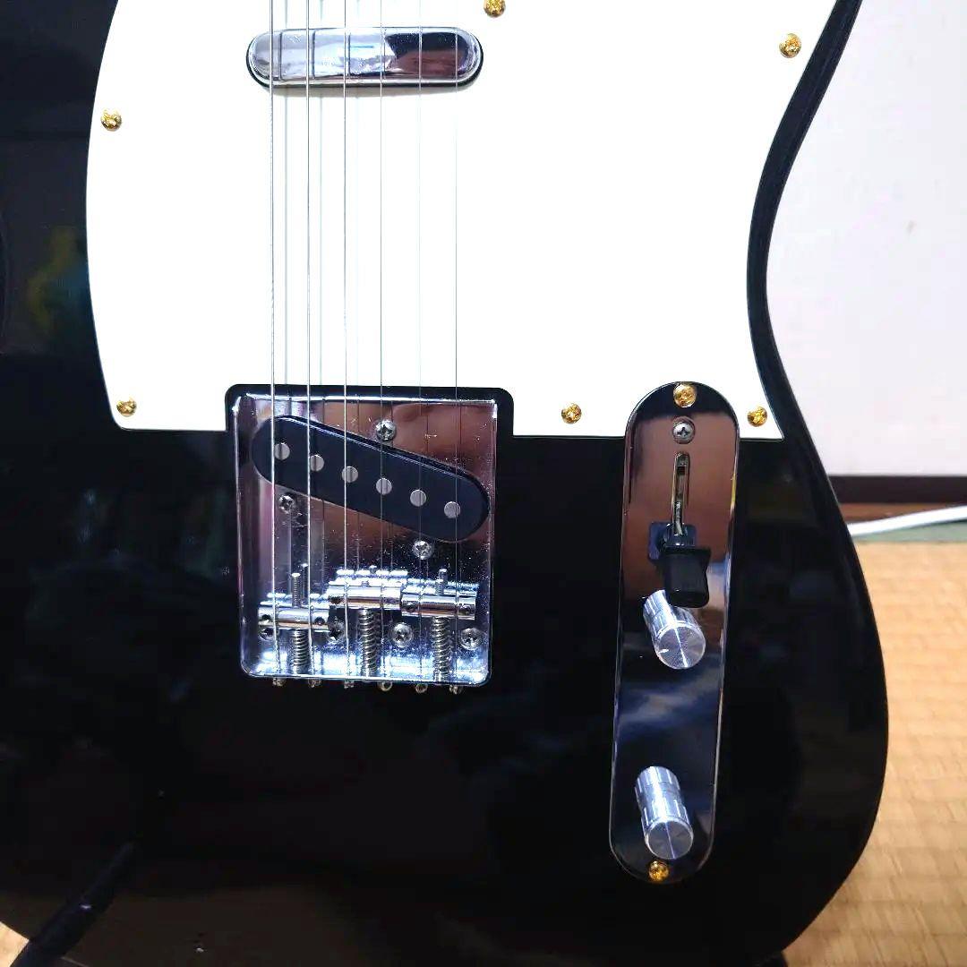 Jerma エレキギター ブラック‼️テレキャスター‼️動作確認済み‼️