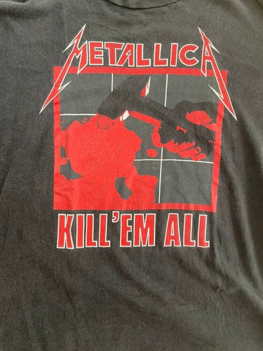 LLICA KILL'EM ALL HANES ヴィンテージT METALLICA KILL'EM