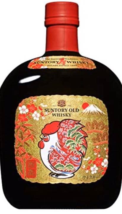 サントリー ウイスキー オールド 干支ラベル 酉歳 日本 700ml