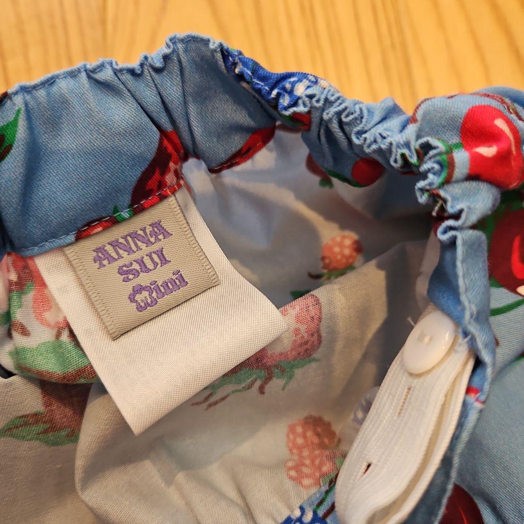 アナスイミニ　レトロ　フルーツ柄　セットアップ　靴下　120cm　未使用