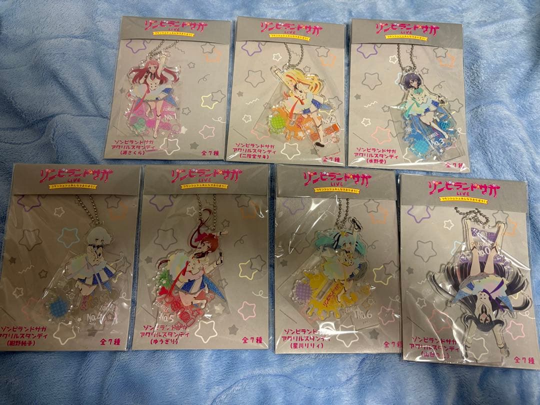 ゾンビランドサガ　アクリルスタンド　5種