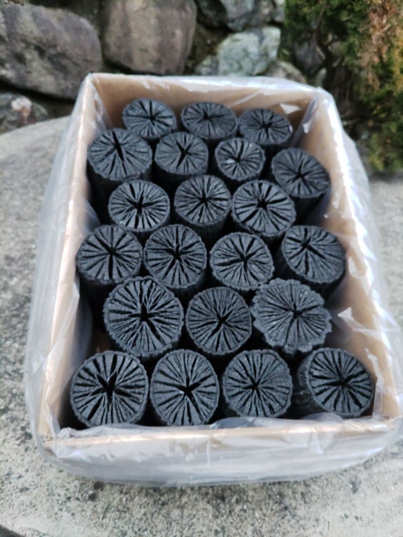 愛媛産】クヌギ炉用胴炭約5kg 【愛媛産】クヌギ炉用胴炭